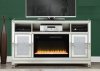 Noralie TV Stand w/Fireplace LV00310 in Mirrored by Acme