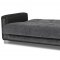 Mondo Sofa Bed Convertible in Gray Fabric by Casamode w/Options