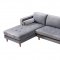 Como Sectional Sofa TOV-L4127 in Grey Velvet by TOV Furniture