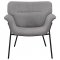 Davina Accent Chair Set of 2 905614 in Gray Fabric by Coaster