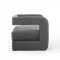 Range Accent Chair in Charcoal Velvet by Modway