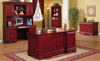 Classic Office Desk with Storage