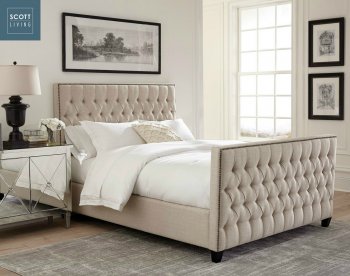 Saratoga Upholstered Bed 300714 by Coaster [CRB-300714 Saratoga]