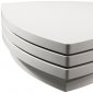 SE198A Rotary Coffee Table in Taupe High Gloss by J&M Furniture