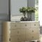 Voeville II Bedroom Set 5Pc 27130 in Champagne by Acme w/Options