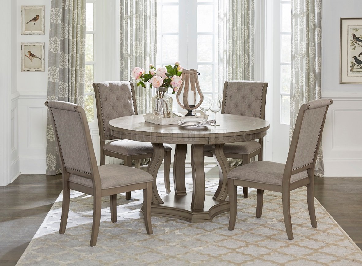 Vermillion 5Pc Dining Set 5442-54 In Bisque By Homelegance