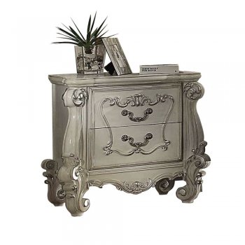 Versailles Nightstand Set of 2 21133 in Bone White by Acme [AMNS-21133 Versailles]