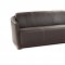 J&M Modern Hotel Italian Leather Sofa in Brown w/Options