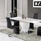 D2279 Dining Table in White by Global w/Optional D6671DC Chairs