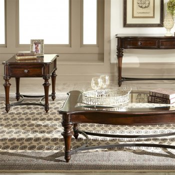 Kingston Plantation 3Pc Coffee & End Table Set 720-OT by Liberty [LFCT-720-OT-Kingston Plantation]