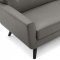 Engage Sofa in Gray Top-Grain Leather by Modway w/Options