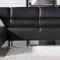 1063 Sectional Sofa in Black Leatherette by VIG