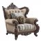 Ragnar Chair LV01124 in Light Brown Linen by Acme w/Options