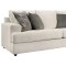 Soletren Sofa & Loveseat Set 91504 in Stone Fabric by Ashley