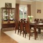 11800 Donovan Dining Table in Walnut by Acme w/Options