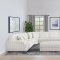 Emberson Sectional Sofa 3Pc 508851 in Ivory by Coaster w/Options