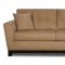 Latte Microfiber Modern Sofa & Loveseat Set w/Optional Items