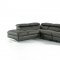 Maine Power Motion Sectional Sofa Dark Grey Eco-Leather by VIG