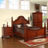 B610 Bedroom in Brown Cherryw/Optional Casegoods