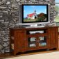 Carla 8060-T TV Stand by Homelegance in Warm Cherry Finish