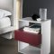 Amo Upholstered Bed in Ash Fabric Nubuck by Rossetto w/Options