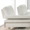 GIA Sofa in White Leather by At Home USA w/Options