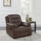 Flamenco Motion Sofa 610201 in Brown by Coaster w/Options