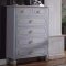 House Marchese Bedroom 28860 in Pearl Gray by Acme w/Options