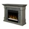 Royce Mantel Electric Fireplace by Dimplex w/Crystals