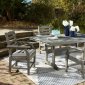 Visola Outdoor Dining Table & 4 Chairs Set P802 by Ashley