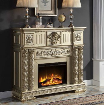 Vendome Fireplace AC01311 in Gold Patina by Acme [AMFP-AC01311 Vendome]