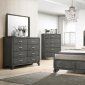 Noma 5Pc Bedroom Set 215901 in Caviar by Coaster w/Options