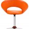 Black or White Contemporary Leatherette Bar Stool