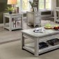 Meadow 3PC Coffee & End Table Set CM4327WH in Antique White