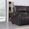 S275 Power Motion Sectional Sofa in Brown Leather Beverly Hills