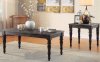 81614 Kami Coffee Table 3Pc Set in Antique Style Black by Acme