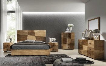 Picasso Bedroom in Brown & Beige by ESF w/Options [EFBS-Picasso]