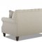 Burbank Sofa in Ecru Fabric by Klaussner w/Options