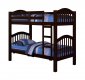 Heartland Bunk Bed 02554 in Espresso by Acme w/Options