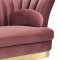 Arvada Sofa & Loveseat Set in Pink Velvet by VIG w/Options