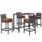 Convene Outdoor Patio Pub Set 5Pc EEI-1964 by Modway