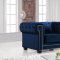 Bowery 614 Sofa in Navy Fabric Sofa w/Options by Meridian