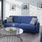 Lauritz Sofa & Loveseat 2Pc Set CM6088 in Blue w/Options