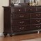 Townsford Bedroom 2124 by Homelegance in Dark Cherry /Options