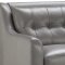 Malibu Sectional Sofa in Grey by Leather Italia w/Options