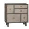 951040 Accent Cabinet in Weathered Grey by Coaster