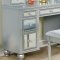 Tracy Vanity Table w/Stool CM-DK6162 in Silver & Mirror