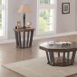 Selma 3Pc Coffee & 2 End Tables Set 84085 by Acme in Tobacco