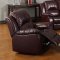 CM6552 Devon Reclining Sofa in Leather-Like Fabric w/Options