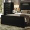 B347 Bedroom in Black w/Optional Casegoods